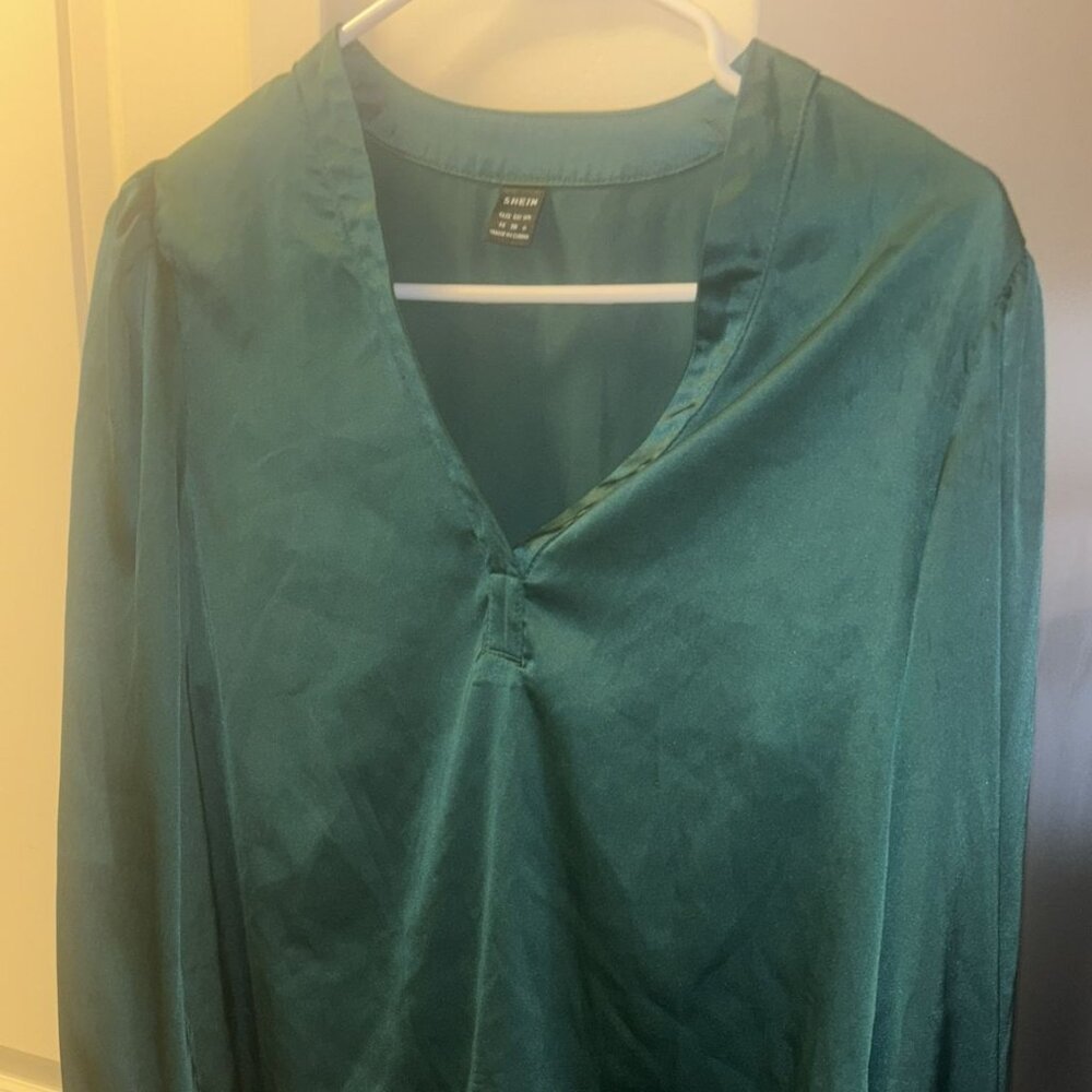 EXPRESS SATIN BLOUSE TOPS FOR WOMEN